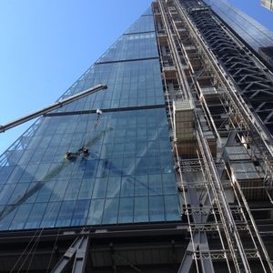 Leadenhall Building, Glass replacement, 2013